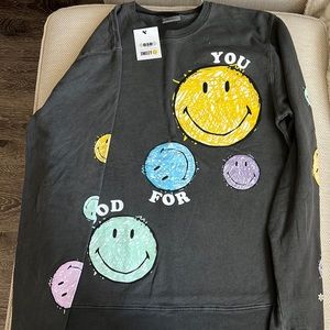 Sami Ryan Smiley Sweatshirt